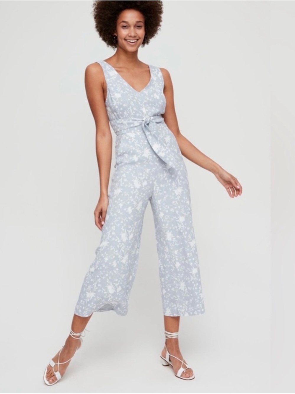 Aritzia WILFRED FREE Wilfred Écoulement V Jumpsuit size S